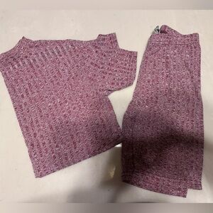 SHEIN Kids Biker Short & Shirt Set